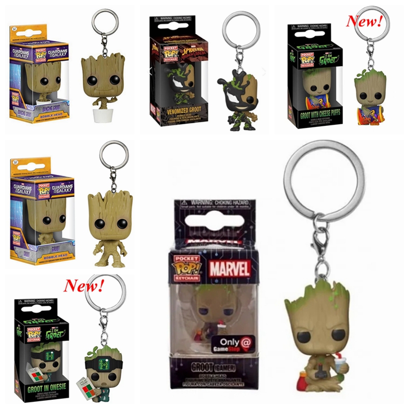 Model Kit Galahad - سلاسل مفاتيح شخصية FUNKO-Venomized Groot ،