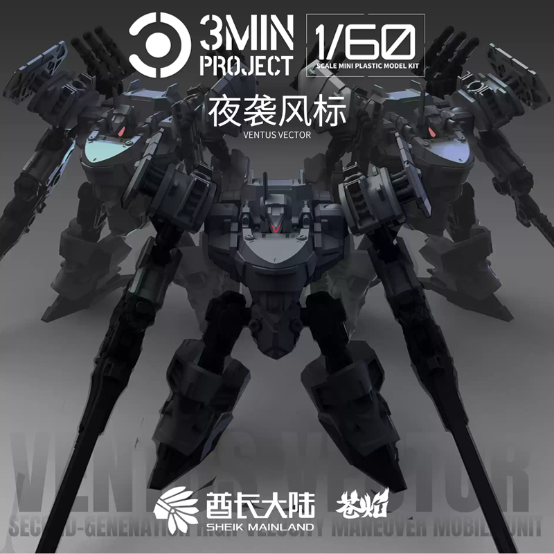 Model Kit Kshatriya - الشيخ البر الرئيسى أنيمي روبوت المرآب