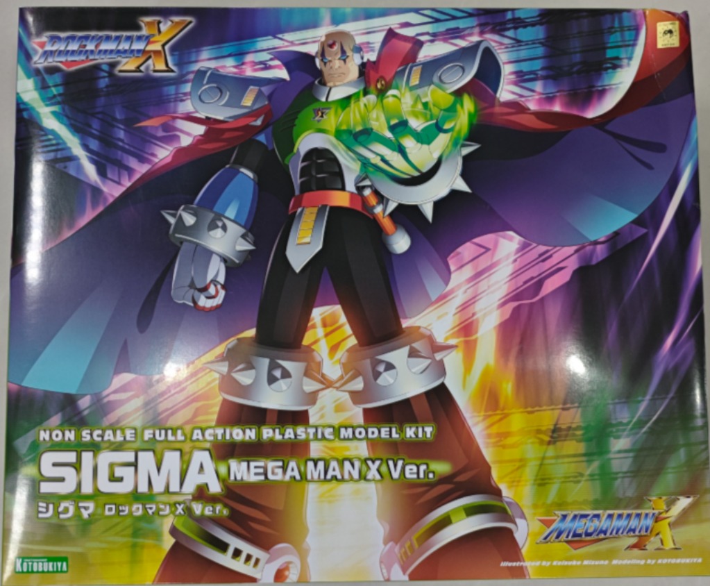 Mega Man X Model Kit - كوتوبيا سيجما ميجا مان إكس فير.