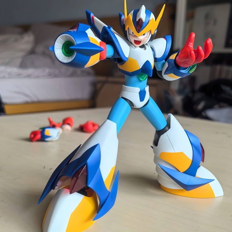 Mega Man X Model Kit - Kotobukiya Rockman X Falcon درع عمل