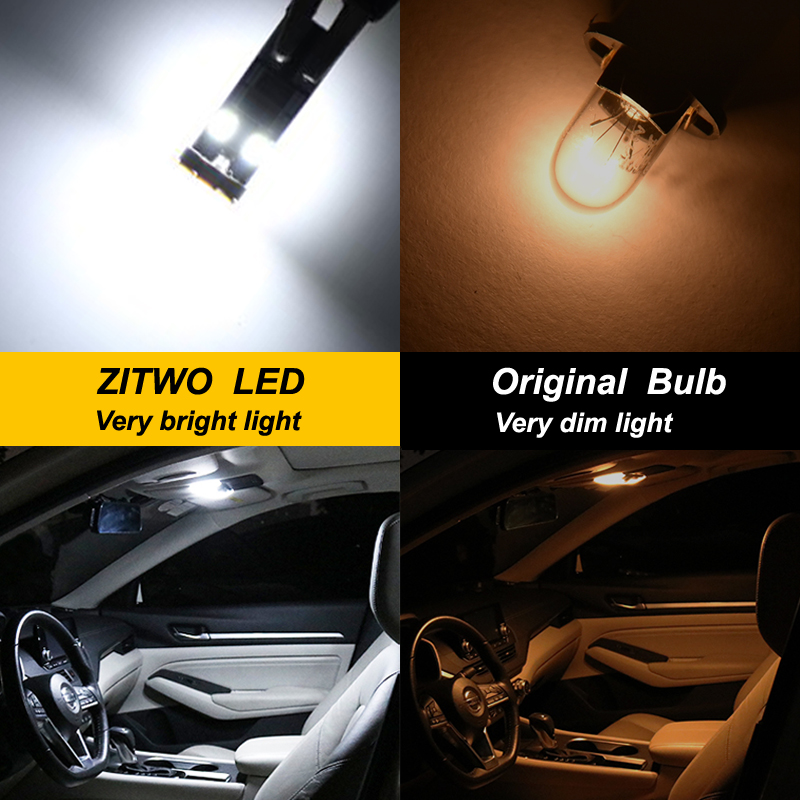ZITWO Canbus لا خطأ LED الداخل - مراجعة Model Kit Alfa Romeo وسعره
