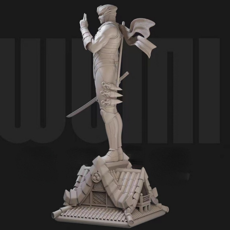 شكل راتنج النينجا ريو الأسود ا - مراجعة Model Kit Galahad وسعره