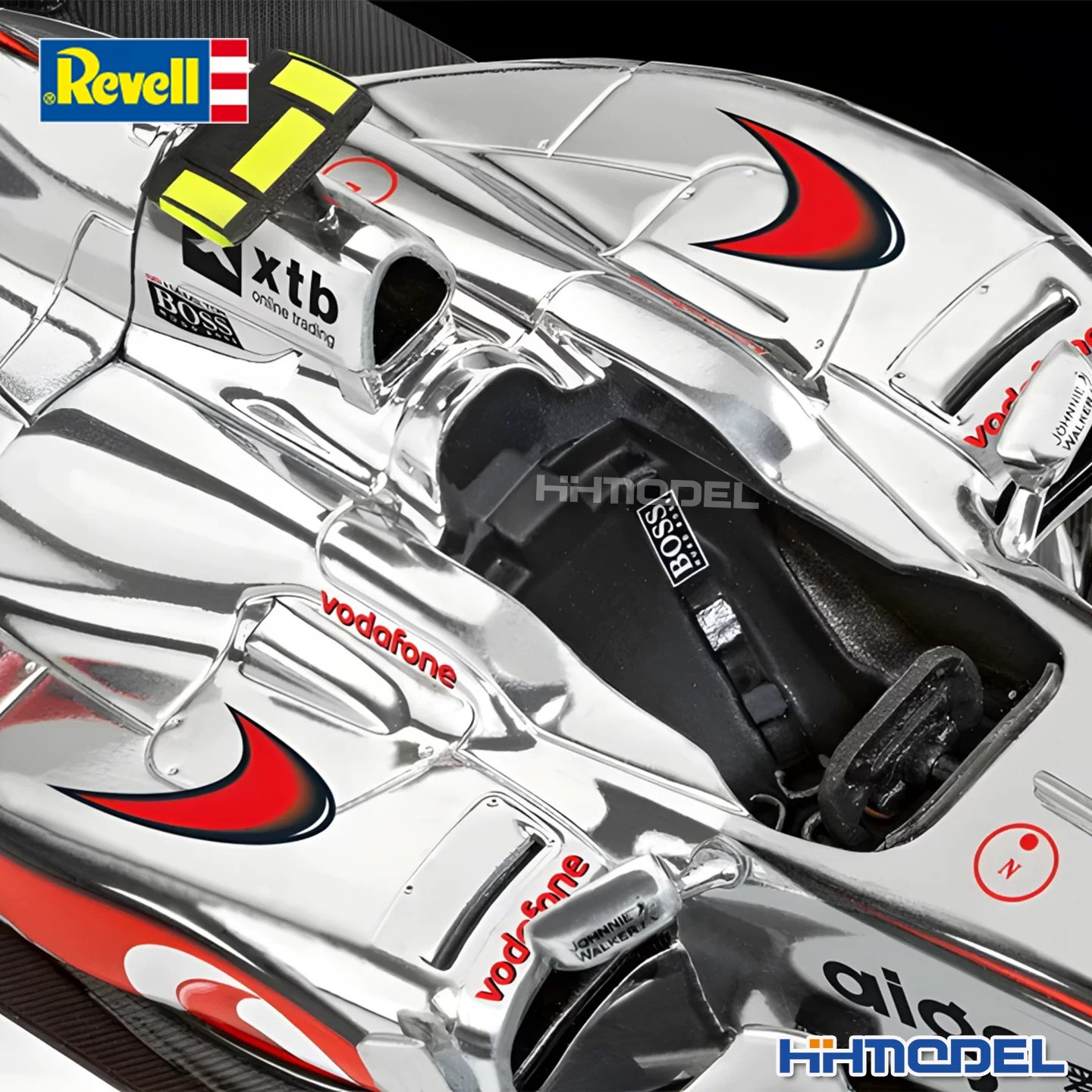 نموذج سيارة سباق مرسيدس MP4 25 - مراجعة Model Kit Revell وسعره