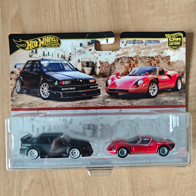 Hot Wheels Premium 2025 ثقافة  - مراجعة Model Kit Alfa Romeo وسعره