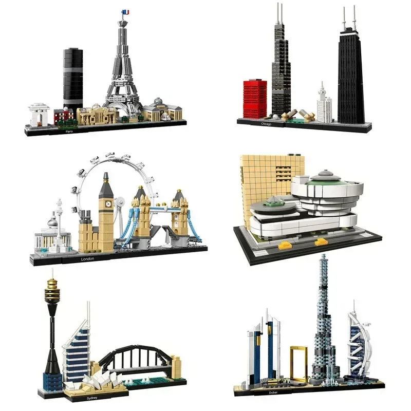 مجموعة مكعبات بناء معمارية قاب - مراجعة Model Kit Walmart وسعره