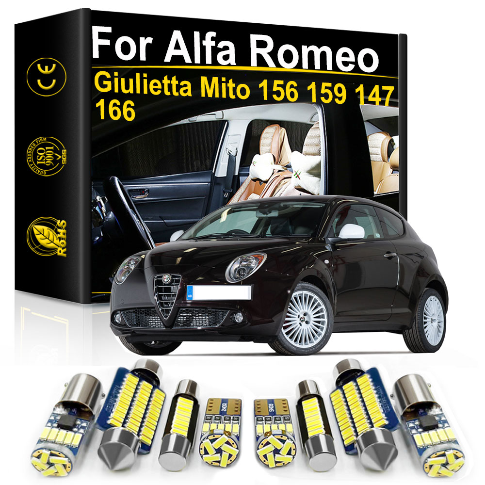 مصباح LED داخلي للسيارة لسيارة - مراجعة Model Kit Alfa Romeo وسعره