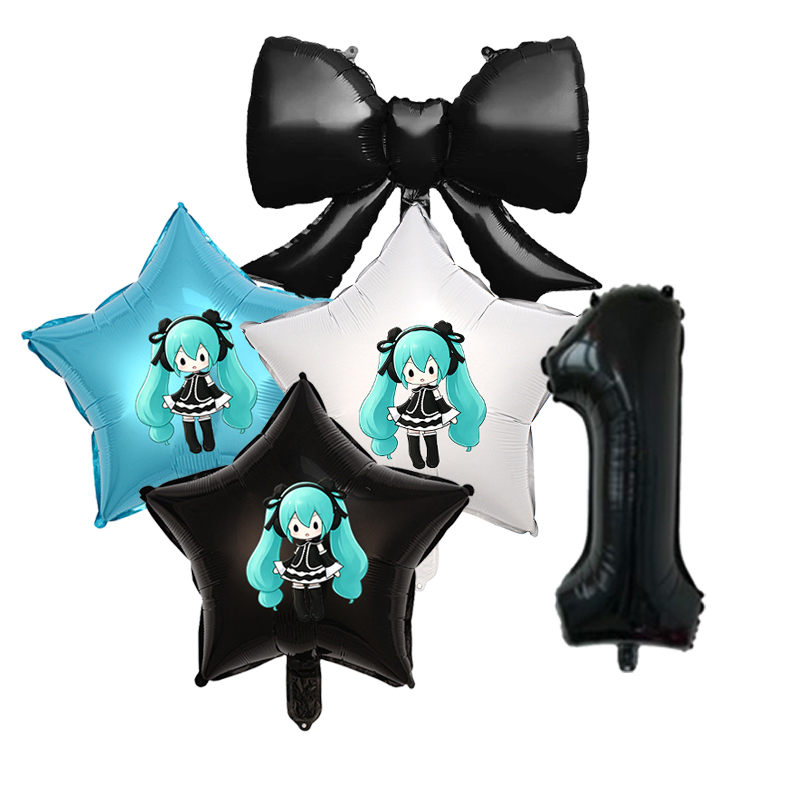 مجموعة بالونات لاتكس مطبوعة بش - مراجعة Model Kit Hatsune Miku وسعره