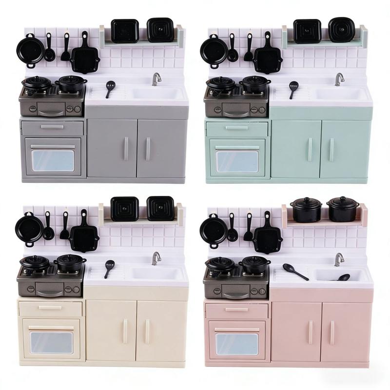 مجموعة أدوات مطبخ مدمجة، نموذج - مراجعة Model Kitchen Set وسعره