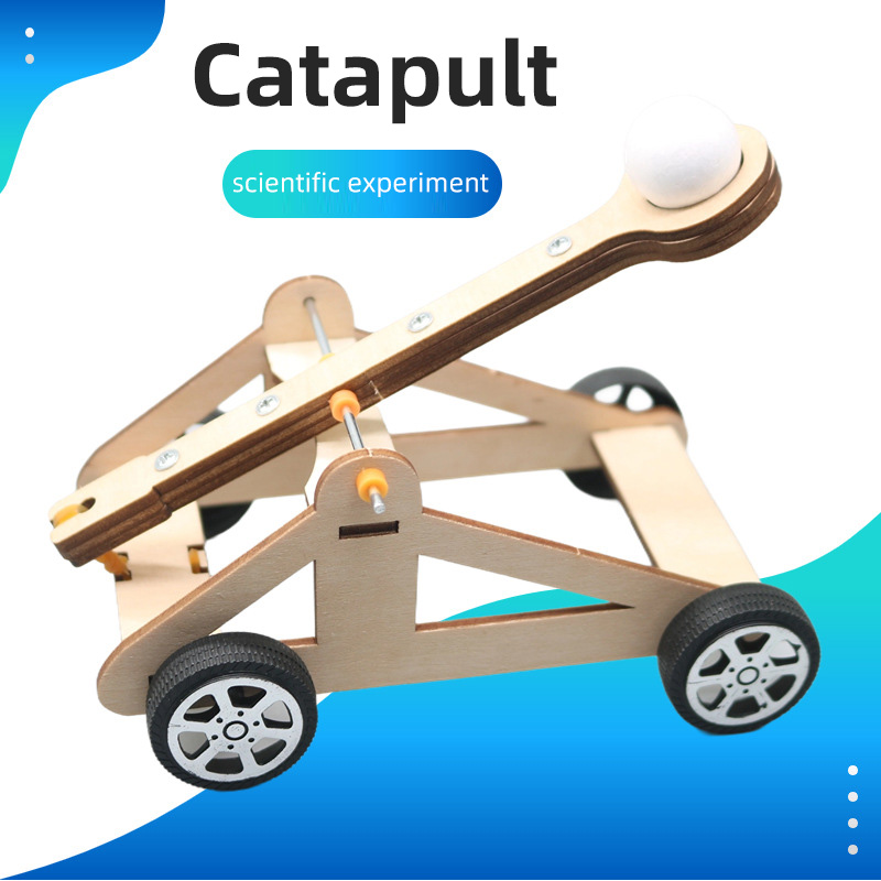DIY لعبة المنجنيق DIY مجموعة ا - مراجعة Model Kit Walmart وسعره