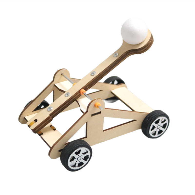 DIY لعبة المنجنيق DIY مجموعة ا - مراجعة Model Kit Walmart وسعره