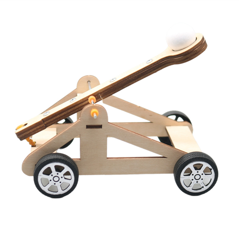 DIY لعبة المنجنيق DIY مجموعة ا - مراجعة Model Kit Walmart وسعره