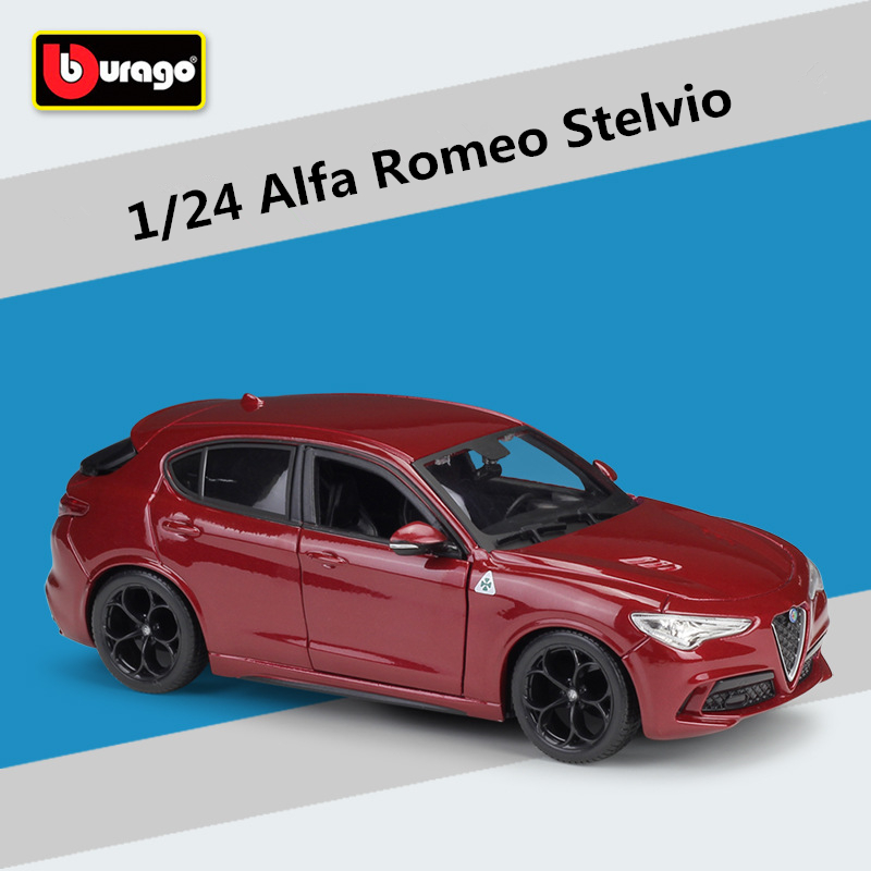 Bburago 1:24 ألفا روميو ستيلفي - مراجعة Model Kit Alfa Romeo وسعره