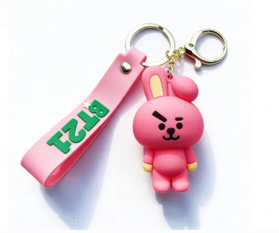 سلسلة مفاتيح جديدة من BT21 بتص - مراجعة Model Kit Plastic وسعره