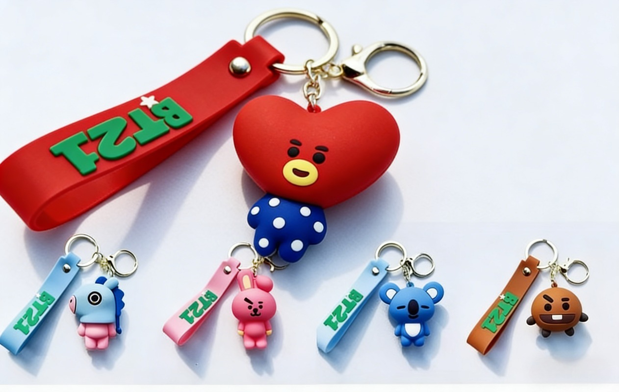سلسلة مفاتيح جديدة من BT21 بتص - مراجعة Model Kit Plastic وسعره