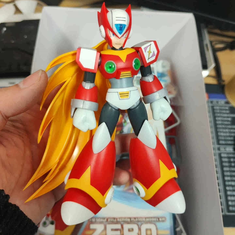 Kotobukiya-Megaman X صفر Rockm - مراجعة Mega Man X Model Kit وسعره