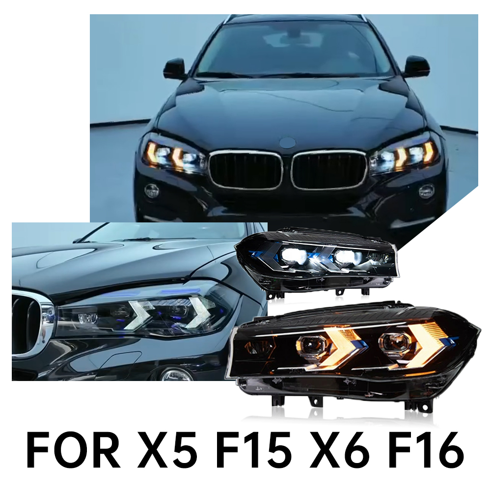 المصباح لسيارات Bmw X5 F15 Led - مراجعة Model Kit F16 وسعره