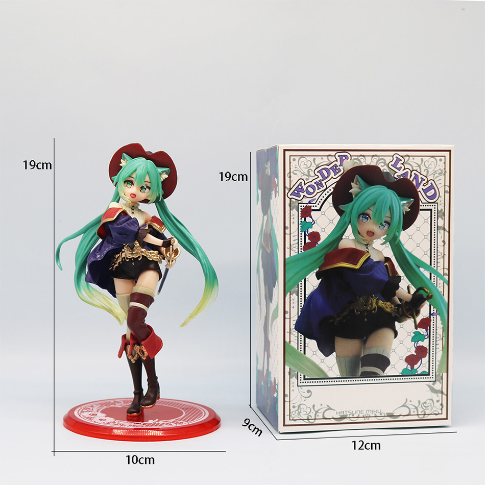 هاتسون ميكو سطح المكتب لطيف عم - مراجعة Model Kit Hatsune Miku وسعره