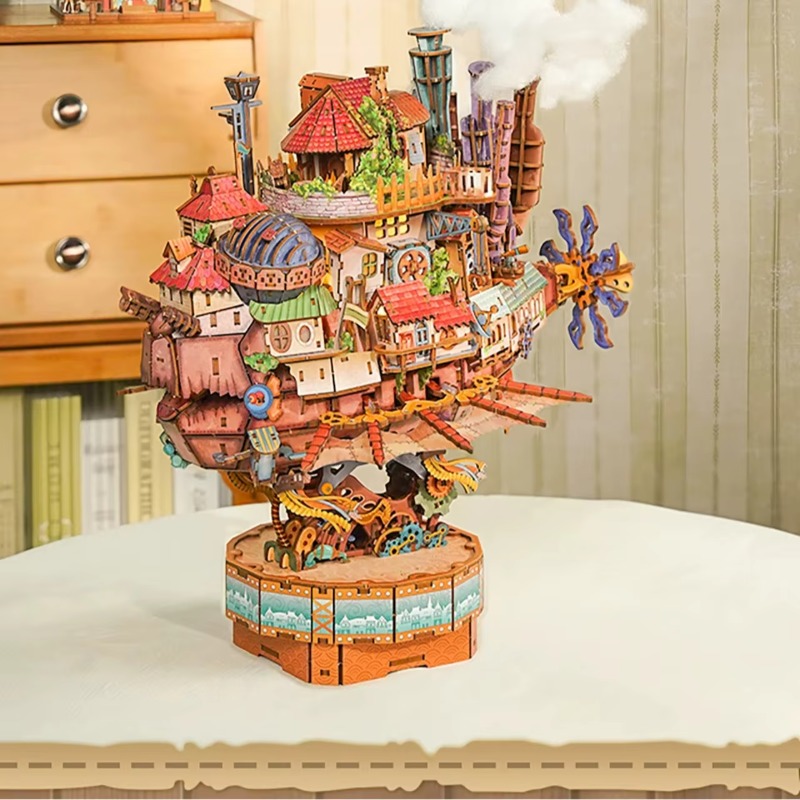 مجموعة نموذج ديوراما خشبية أصل - مراجعة Model Kit Walmart وسعره